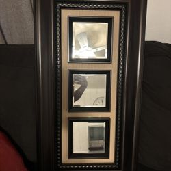 Wood Living Room Mirror 