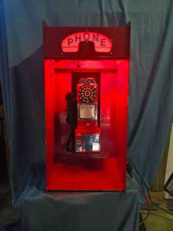 1950s Pay Phone Station