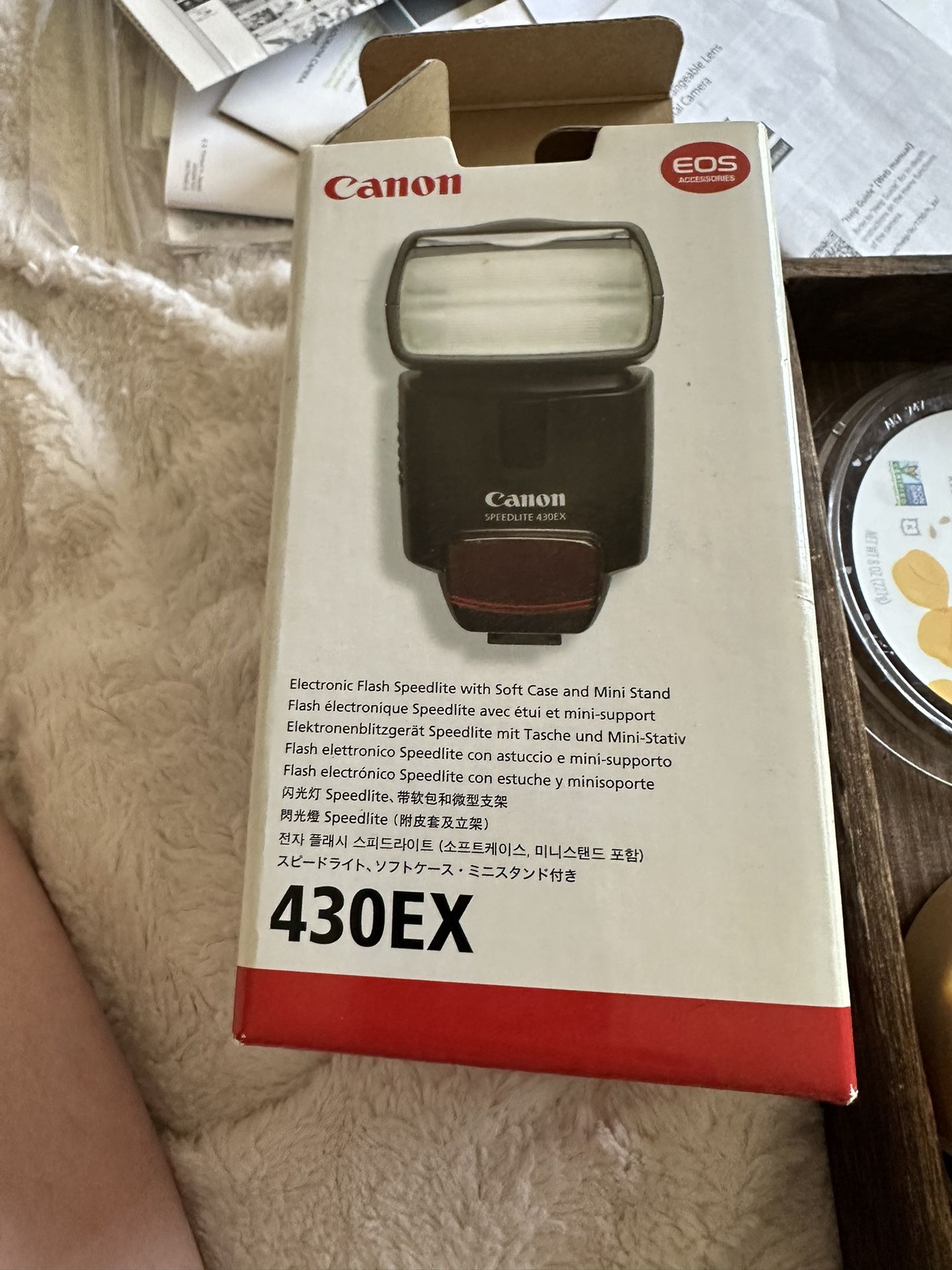 Canon Speedlite 430EX Camera Flash Canon Shoe Mount