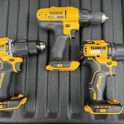 DEWALT 20V MAX Drill/Driver – NUEVOS – $55 CADA UNO / $55 EACH