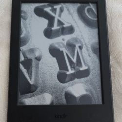 Amazon Kindle E-reader (8th Gen) - Black, 6-inch Display, Wi-Fi