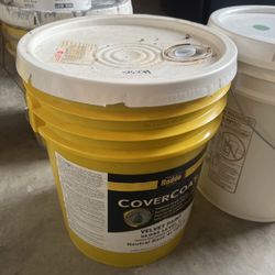 Rodda CoverCoat XL – 5 Gallons – Velvet Exterior Acrylic – Neutral (¾ Full)