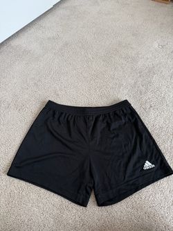 Adidas Women’s  Black Soccer Shorts Size Large