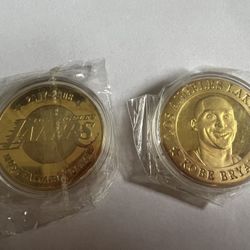 Kobe Bryant 2007 MVP coin 