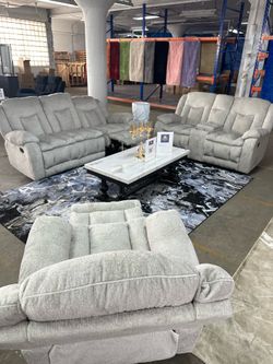 Loveseat & sofa & recliner