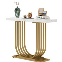 All New 39” Console Table Entryway With U Shaped 