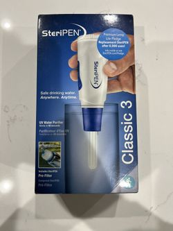 SteriPEN Classic 3 UV Water Purifier
