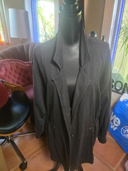 Banana Republic Black jacket w/ adjustable waist