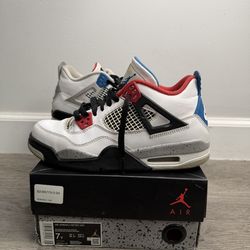 Jordan 4 what the’s