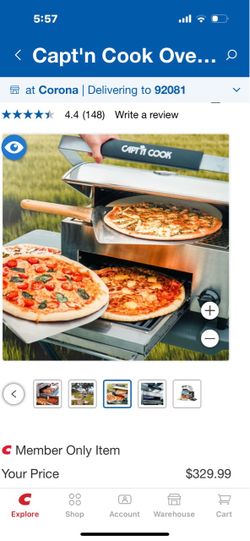 Capt'n Cook Outdoor Pizza Oven