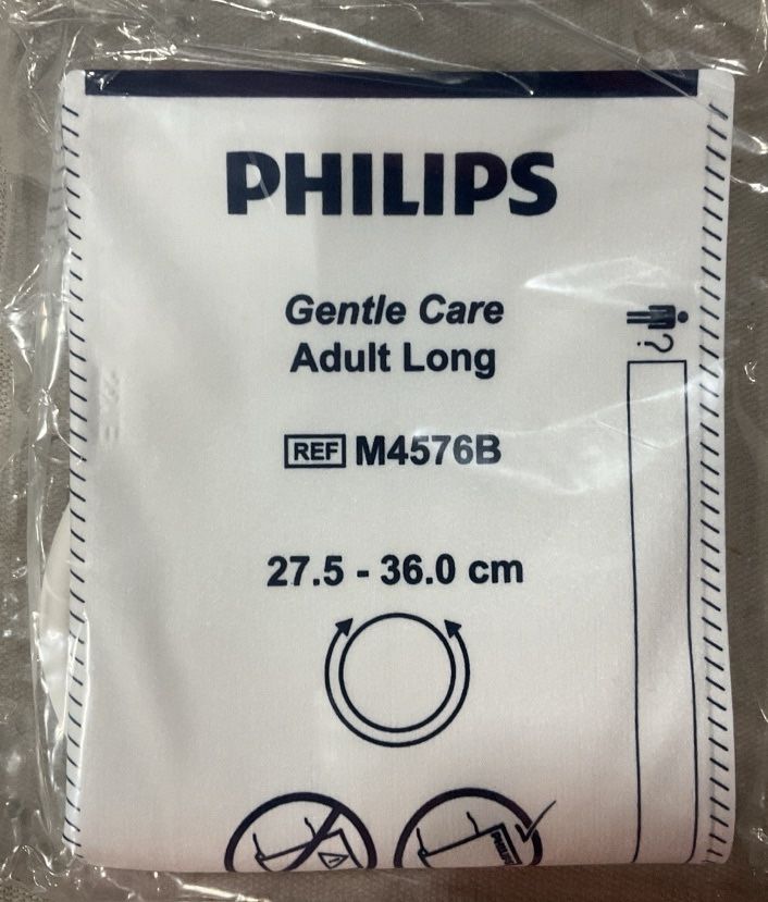 Philips M4576B Gentle Care Cuffs Adults long 27.5-36 cm (lot of 5)