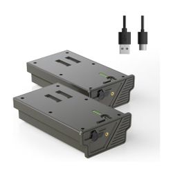 2-Pack 6000mAh New Reveal Lithium Battery Compatible with Reveal Hunting Camera Ultra, X, X Pro, Pro 3.0, X Gen 2.0 3.0, XB, SK, Solar & USB Rechargea