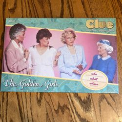 The Golden Girls..SEALED Clue Mystery Game