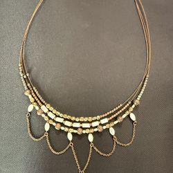 Vintage Multi-strand  Beaded Necklace