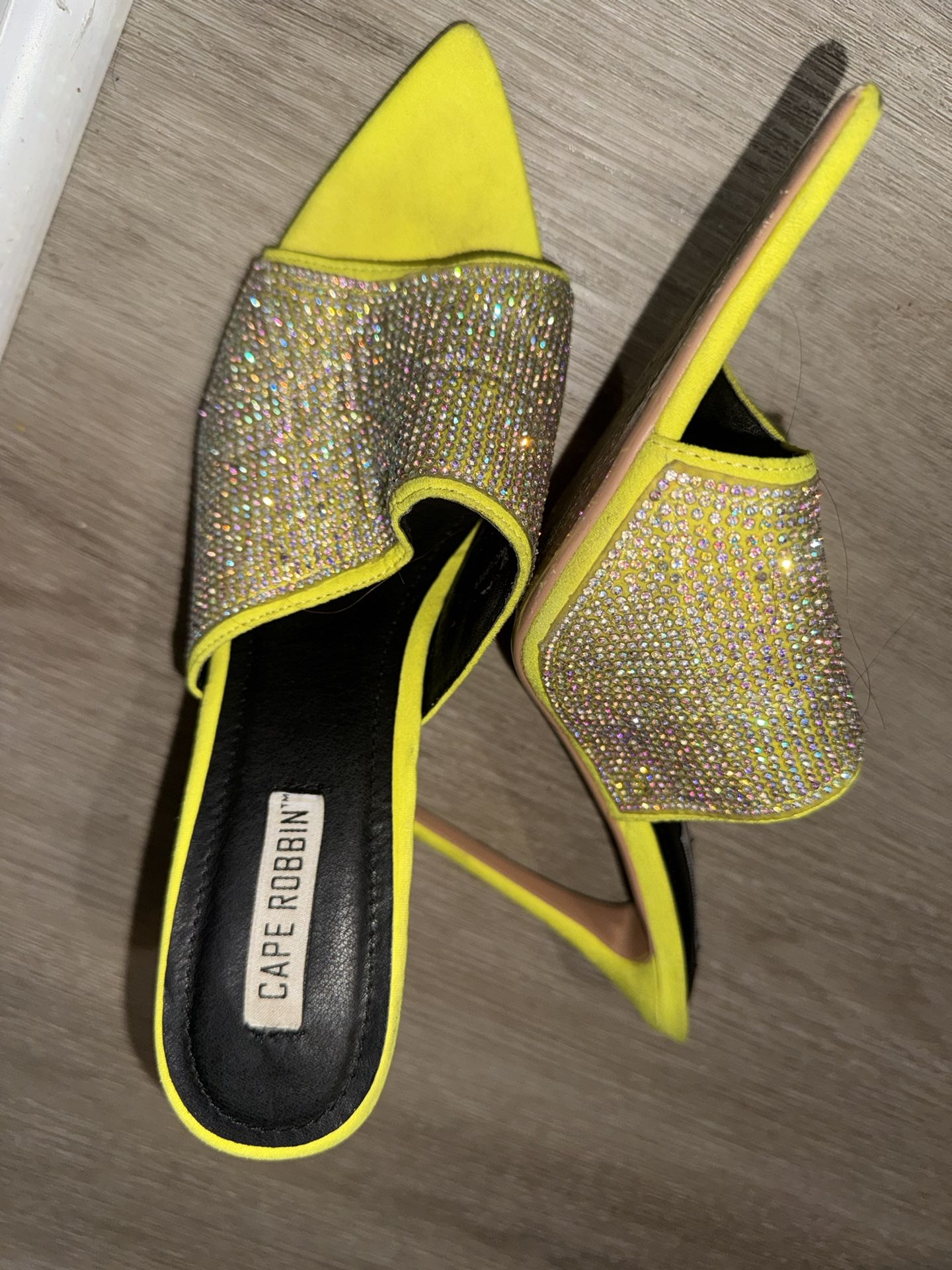 Woman’s Rhinestone Heels