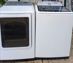 Super large capacity washer dryer set delivery available
