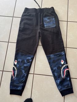BAPE Shark Camo Jogger Sweatpants