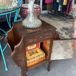 Antique French Style Single Drawer Humidor