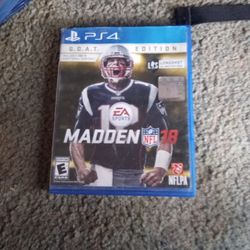 Madden 18  Ps4