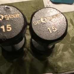 Weights $30 For Both