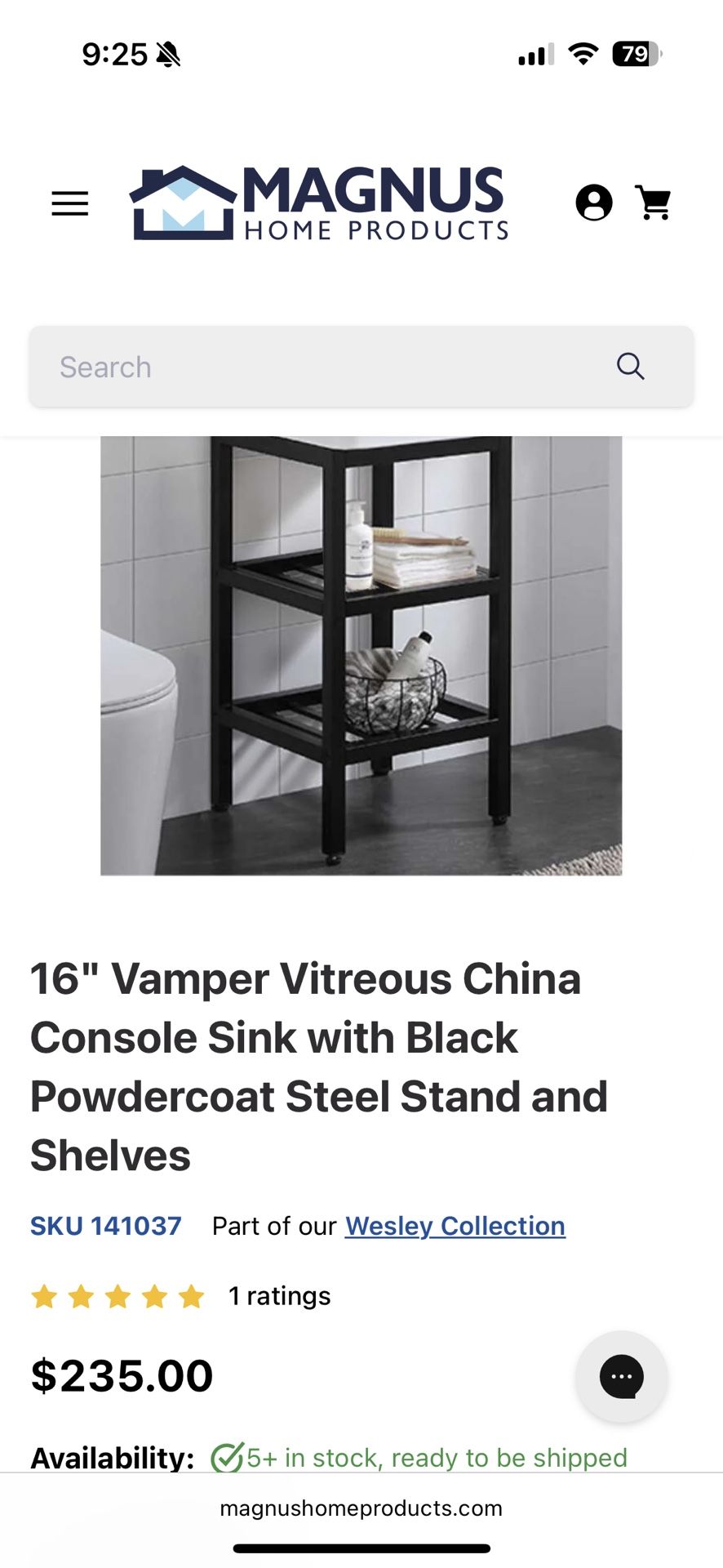 Modular Pedestal Sink