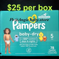 Pamper Baby Dry Size 5