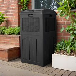 New Homes & Gardens 36 Gallon Trash Can Plastic Kitchen Trash Can  New in box PSB23-0395 Outdoor and Indoor Kitchen Trashbin, a premium waste manageme