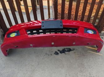 Red Honda Accord Tsx Modulo Bumper