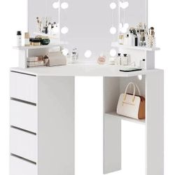 CORNER VANITY