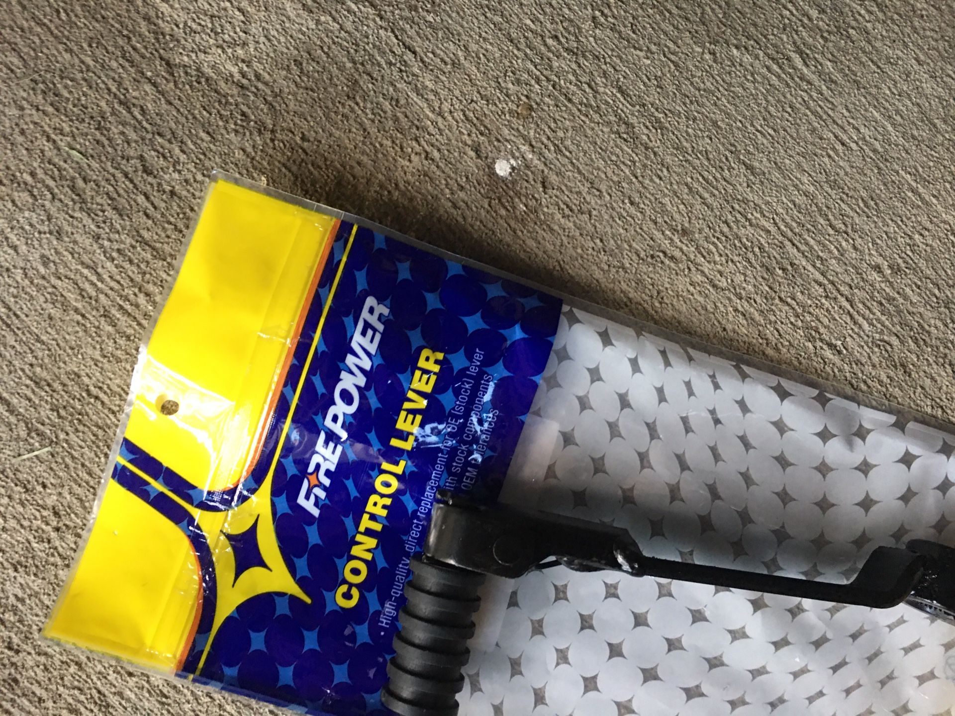 Motorcycle or dirt bike gear shifter lever