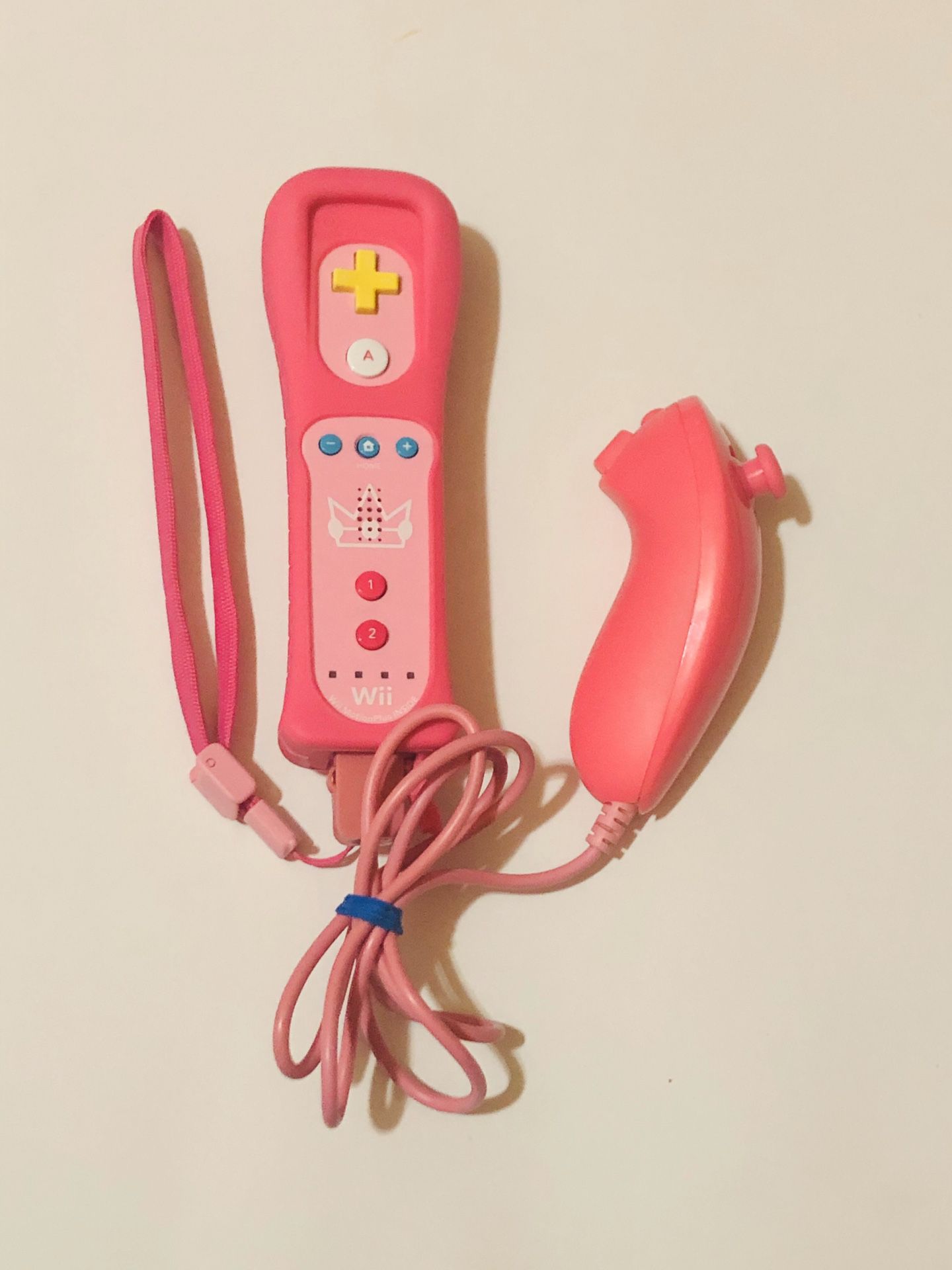 Princess peach motion plus controller nintendo Wii