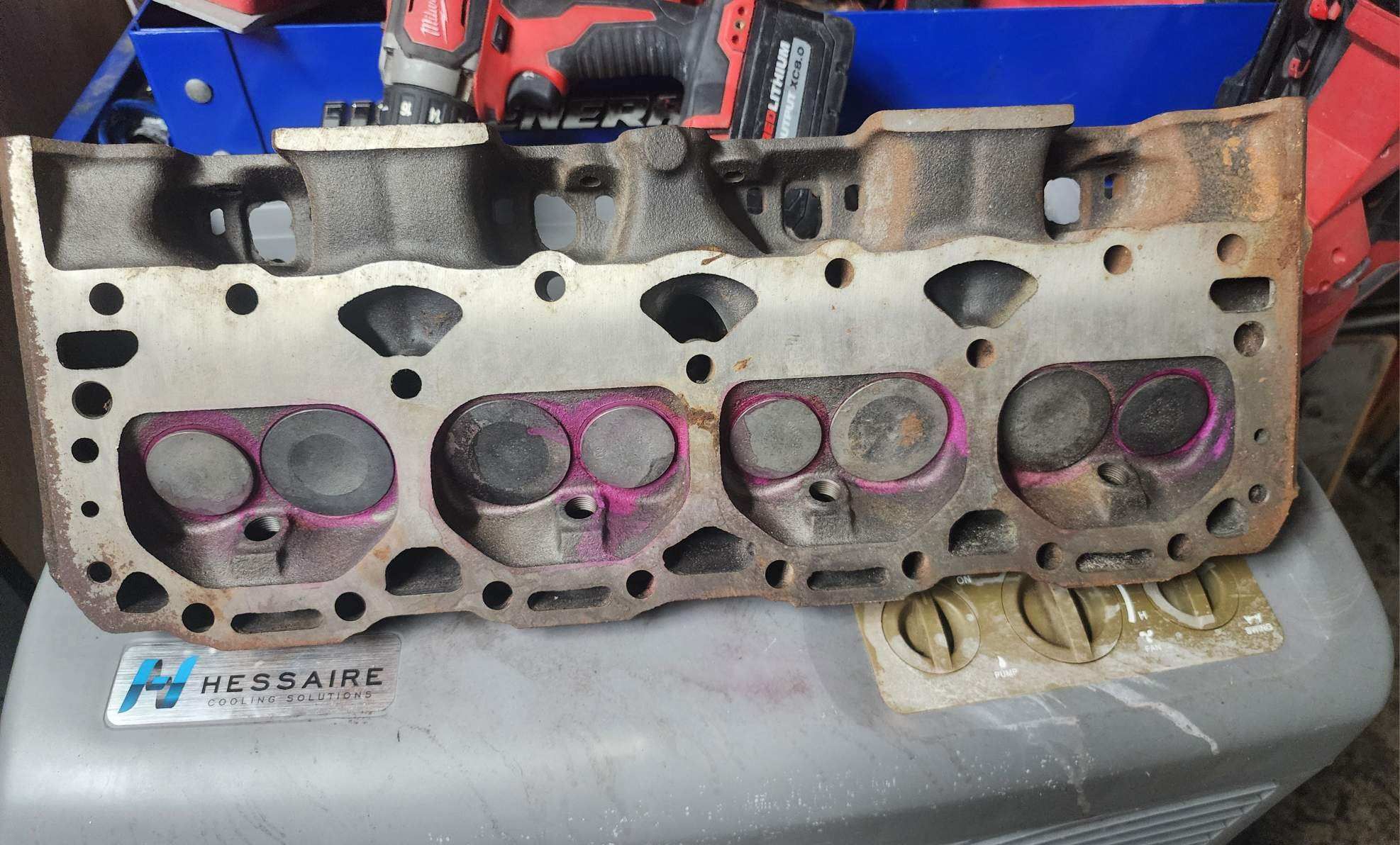Mercruiser 350 Head. Complete valve job done.