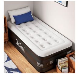 Twin Air Mattress with Built in Pump, Blow up Mattresses,