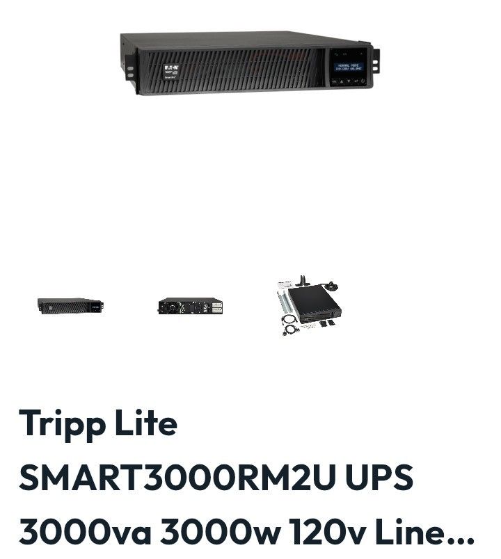 Tripping Lite Smart3000RM2U