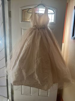 Vestido De  Niña Talla 12 Para Algún Evento 