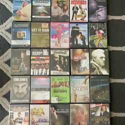 25 BRAND NEW DVD’s