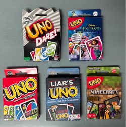 NEW Card Games UNO just $5 each