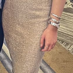 Gold Cocktail Dress