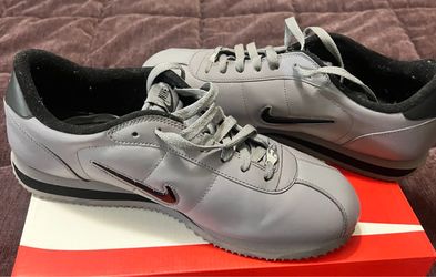 Nike Cortez Grey and Black Sneakers