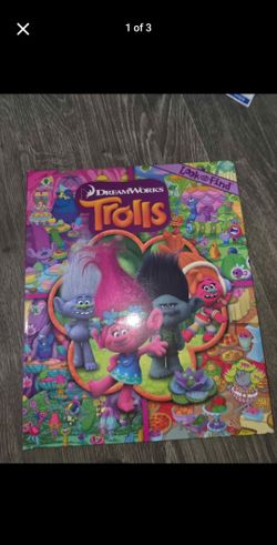 NEW trolls Look And Find Book