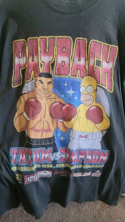 Tatum vs simpson 2X shirt