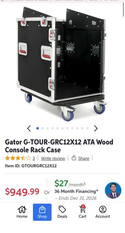 Gator rack case