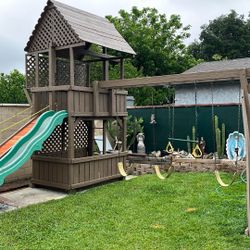 Wood Swing Set 