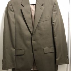 Chaps Green Sport Coat 44R