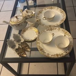 Vintage Japan’s Hand Painted Tea Set 
