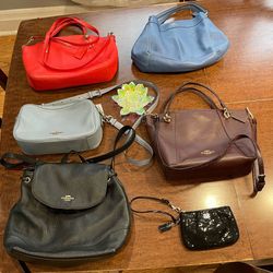 Authentic Coach Bags-$60 Each