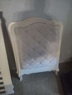 French Provincial Tufted Upholstered Headboard