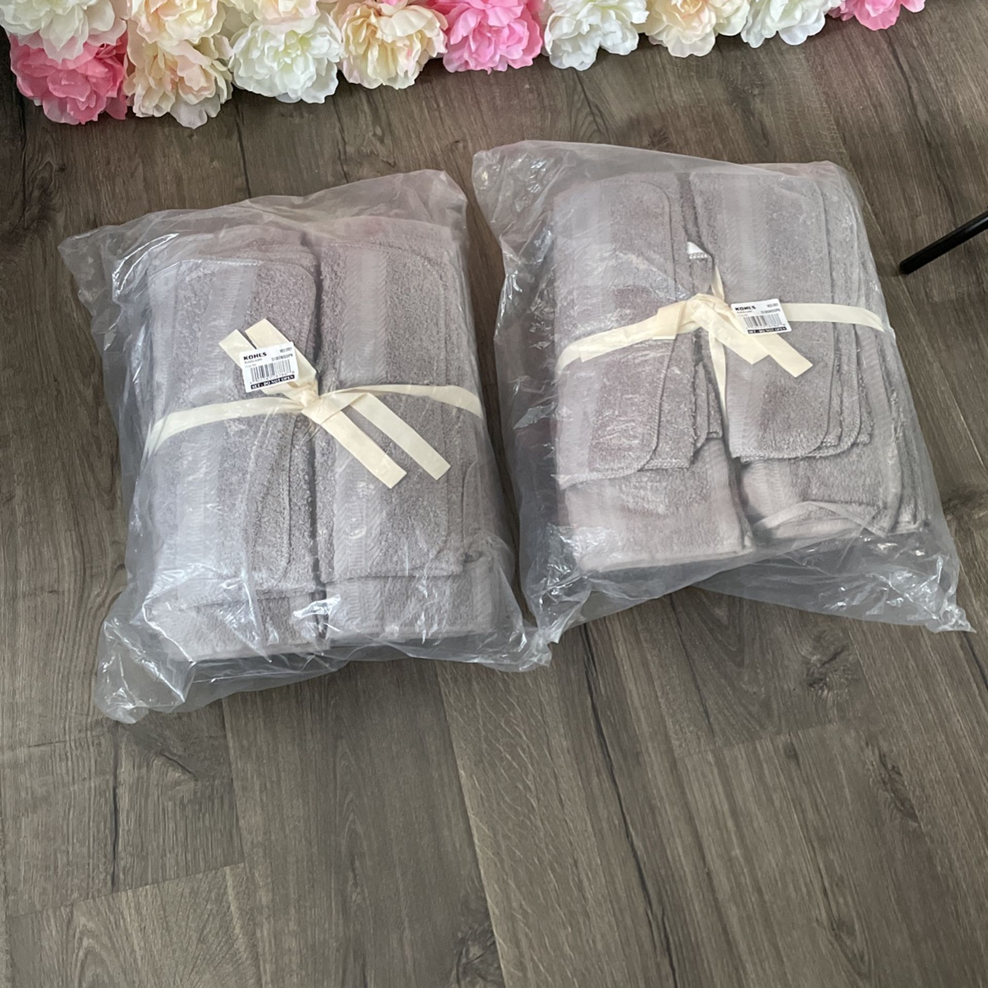Towels Kohl’s Set 12 Pieces New