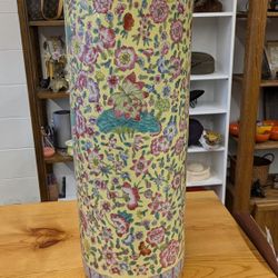 Early Vintage Chinese Porcelain Umbrella Stand