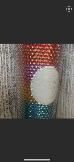 Starbucks Rainbow Studded Tumbler 